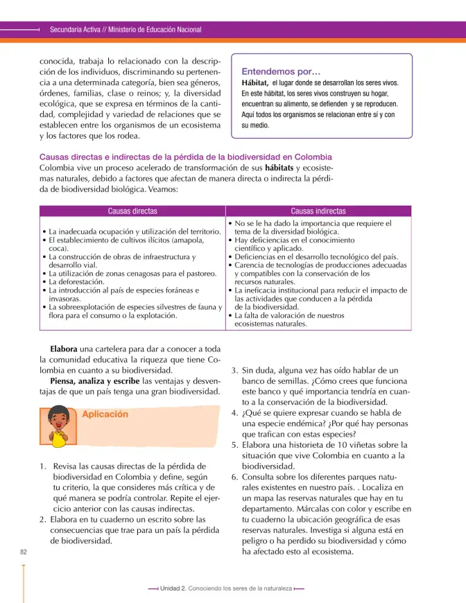 Página 82 de Ciencias Naturales 6° · Secundaria Activa