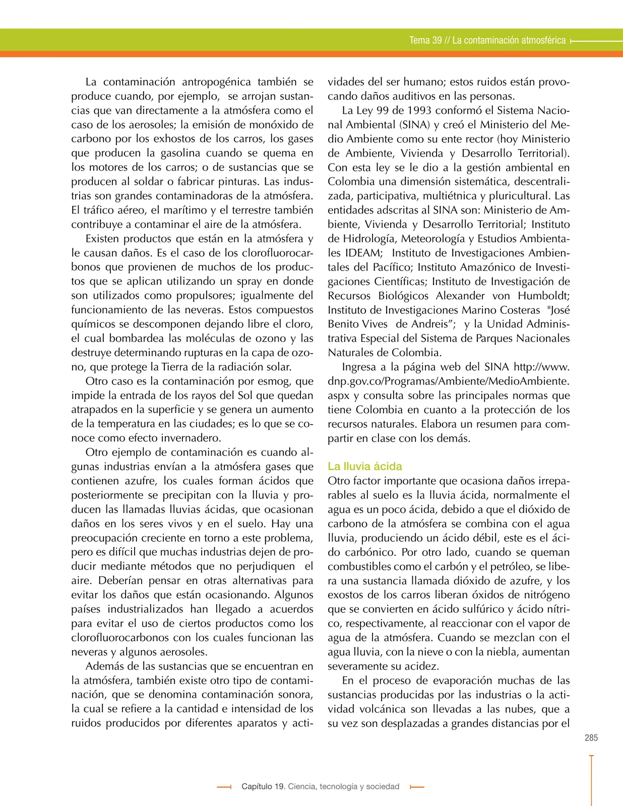 Página 285 de Ciencias Naturales 9° · Secundaria Activa