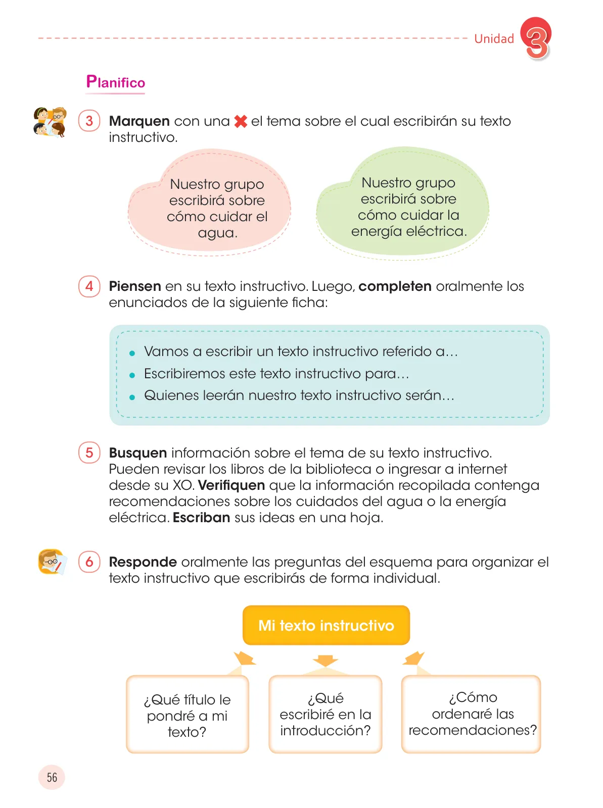 Página 58 de Comunicación 4 : cuaderno de trabajo para cuarto grado de Educación Primaria 2019 · 2019