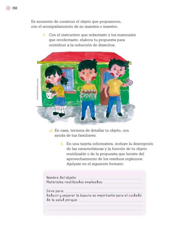 Página 263 de Proyectos de Aula. Libro de Educación Primaria Grado 3° Ciclo Escolar 2025 - 2026