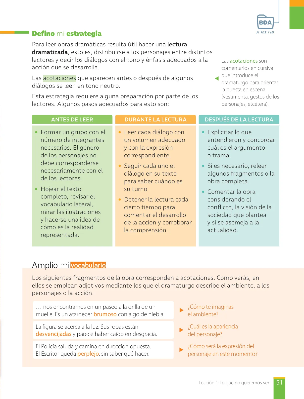 Miniatura página 53 de Lengua y Literatura – Octavo Básico | Texto del Estudiante MINEDUC – Descargar PDF · 2024