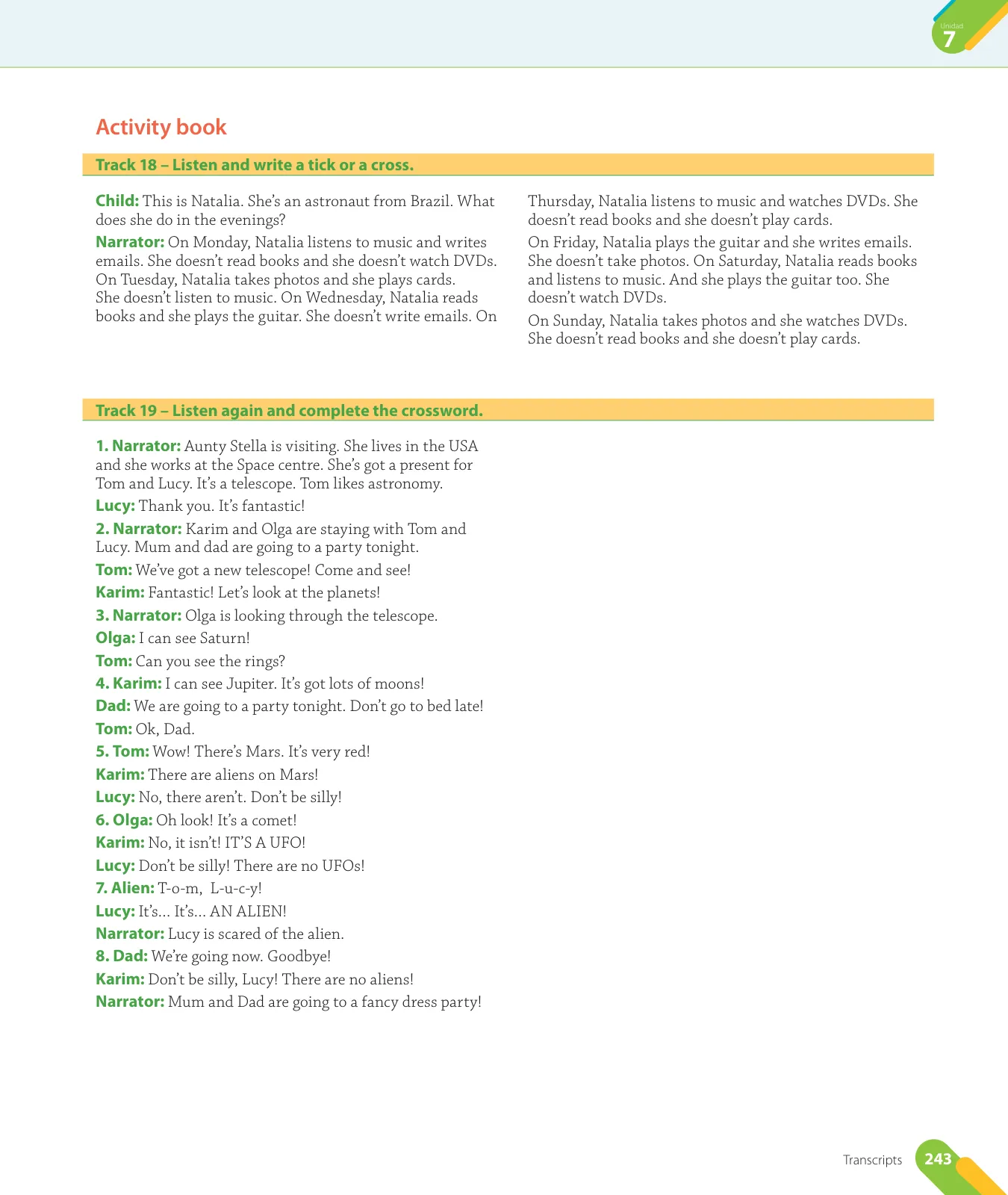 Página 107 de Inglés – Cuarto Básico | Texto del Estudiante MINEDUC – Descargar PDF · 2024