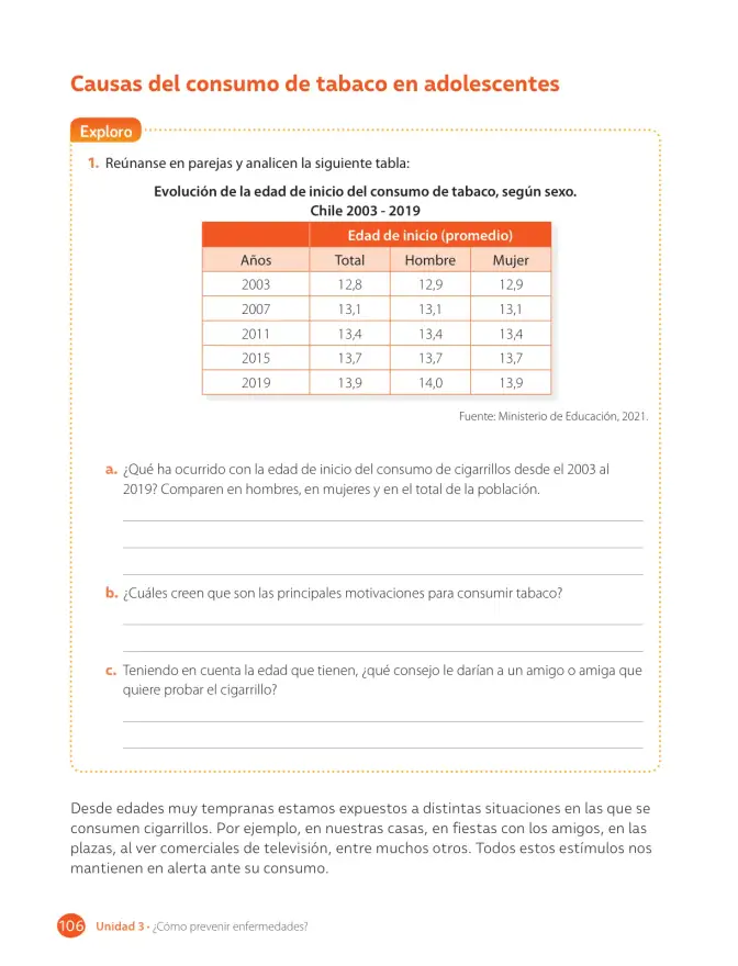 Página 108 de Libro de Ciencias Naturales – Quinto Básico | Texto del Estudiante MINEDUC – Descargar PDF · 2024