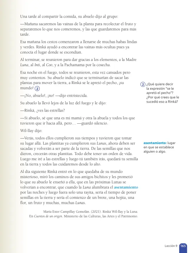Página 167 de Lenguaje y Comunicación – Sexto Básico | Texto del Estudiante MINEDUC – Descargar PDF · 2024