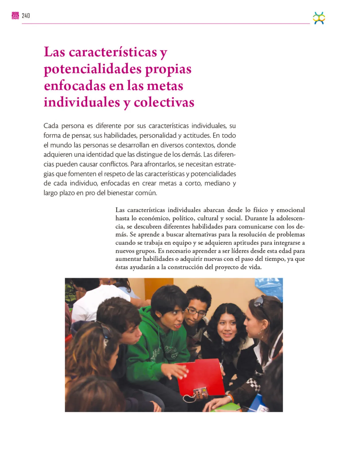Miniatura página 241 de Colección Nanahuatzin. De lo humano y lo comunitario.   Libro de Educación Secundaria Grado 3°  Ciclo Escolar 2025 - 2026