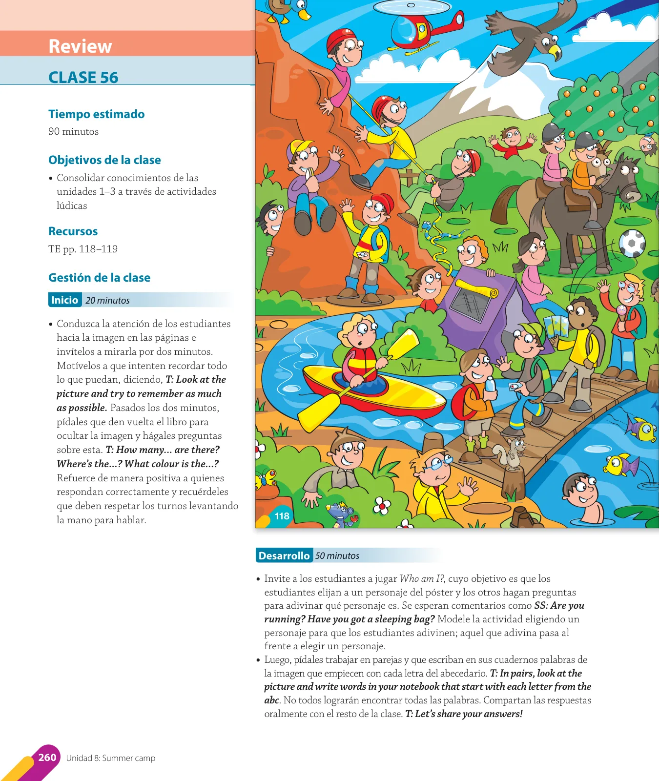 Miniatura página 124 de Inglés – Cuarto Básico | Texto del Estudiante MINEDUC – Descargar PDF · 2024