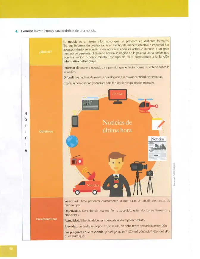 Página 90 de Lengua Y Literatura 9° · Egb 9 Lengua Y Literatura 2025 · 2025
