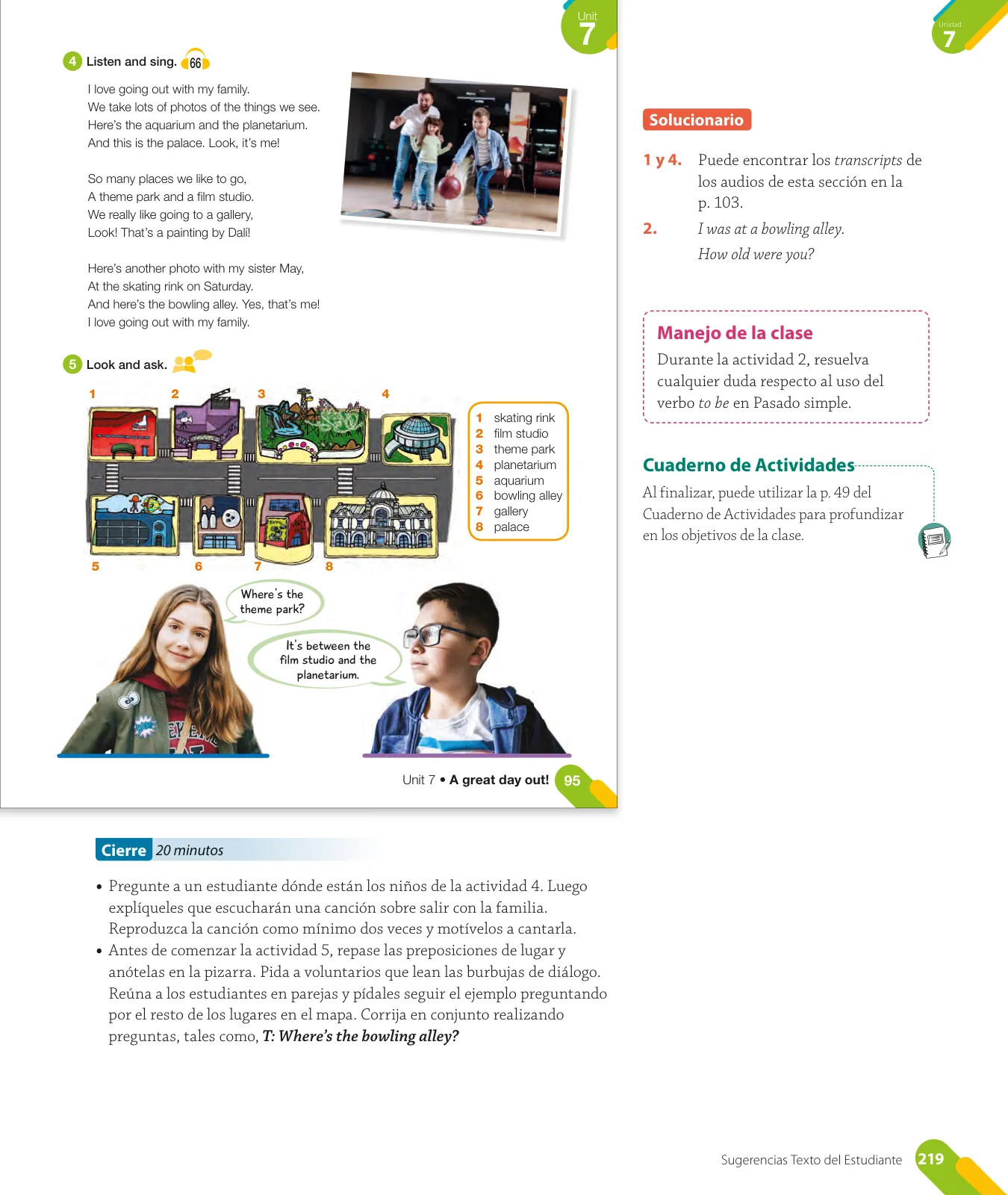 Página 83 de Inglés – Quinto Básico | Texto del Estudiante MINEDUC – Descargar PDF · 2024