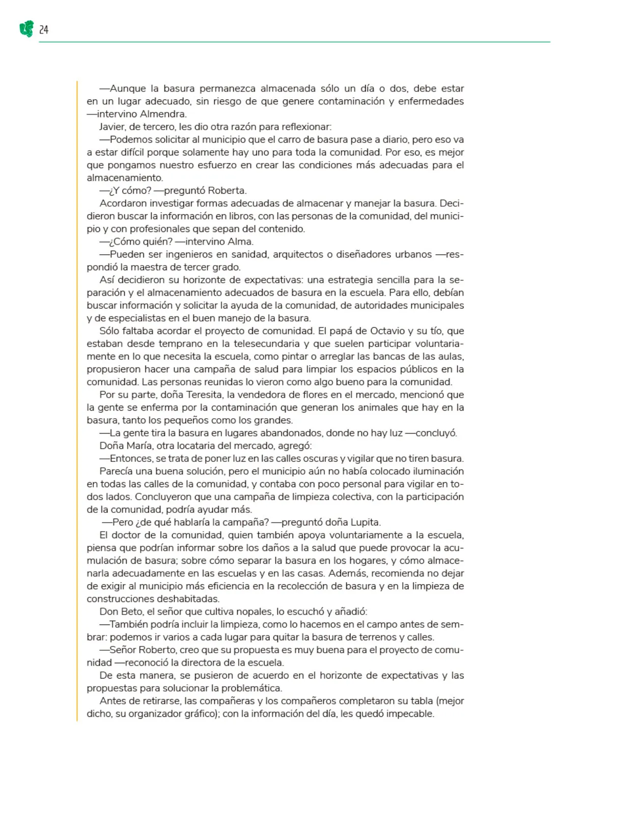 Miniatura página 25 de Colección Sk´asolil. Nuestro libro de Proyectos. Tomo I.    Libro de Educación Telesecundaria Grado 2°  Ciclo Escolar 2025 - 2026