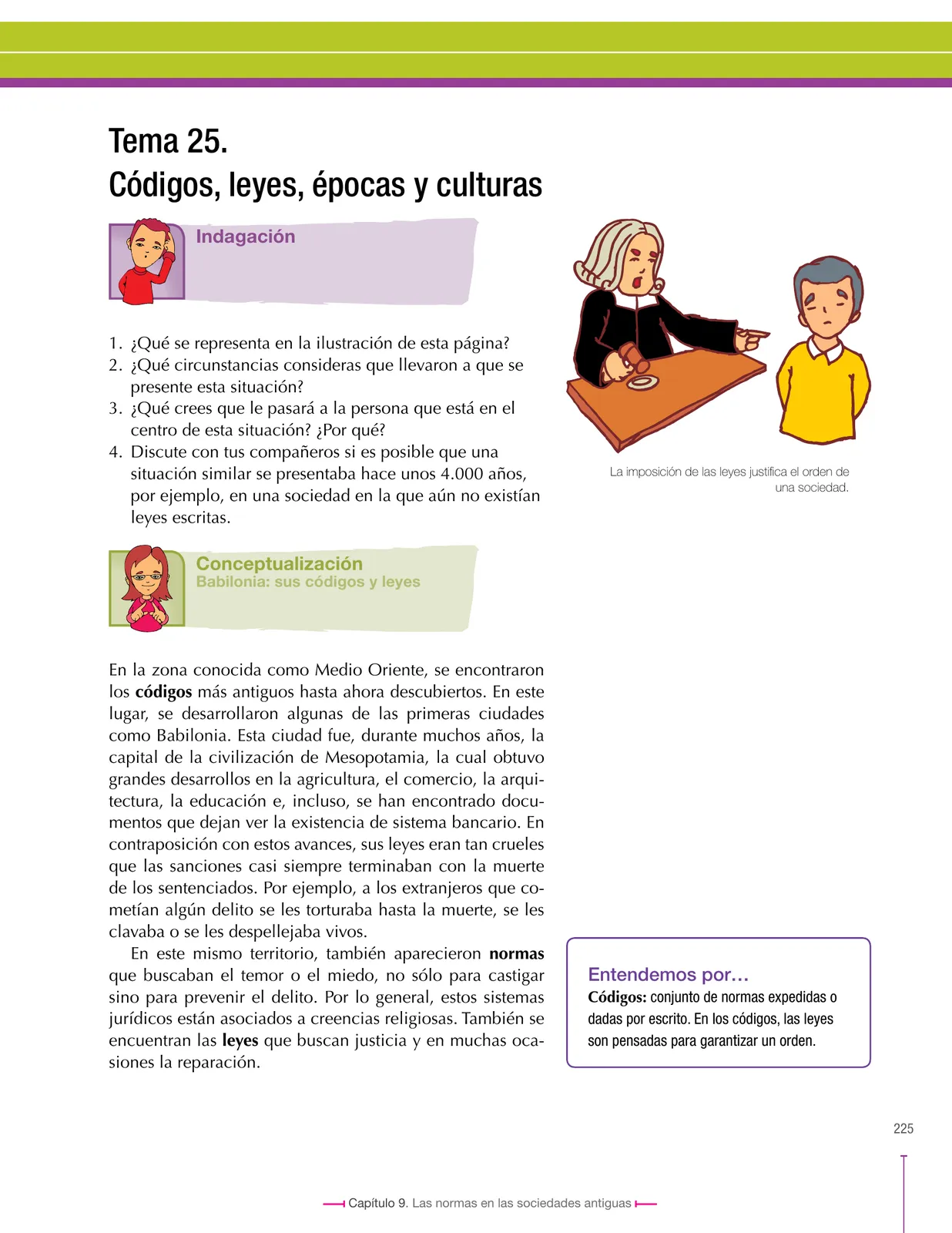 Página 225 de Ciencias Sociales 6° · Secundaria Activa
