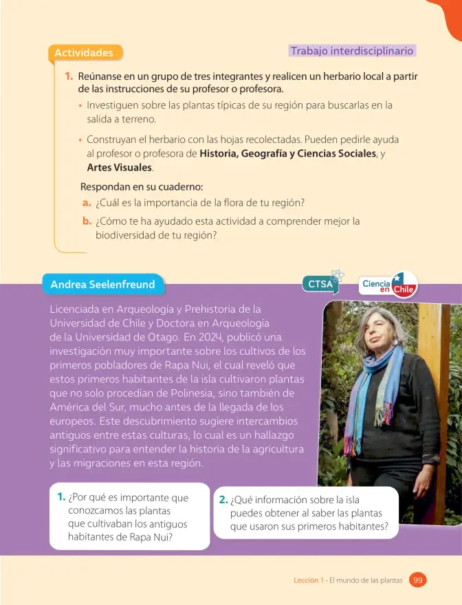 Página 101 de Ciencias Naturales – Tercero Básico | Texto del Estudiante MINEDUC – Descargar PDF · 2024
