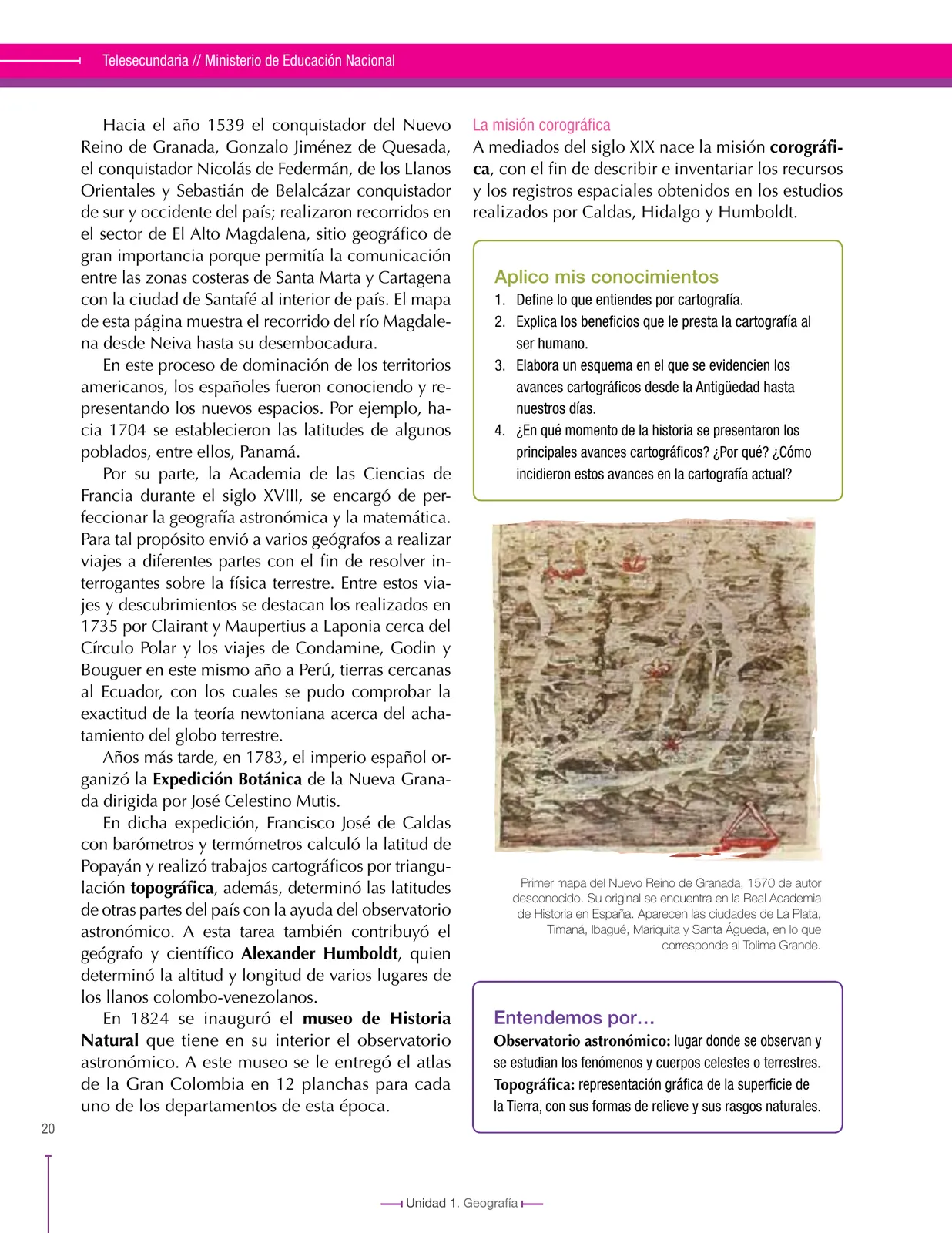 Miniatura página 20 de Ciencias Sociales 8° · Secundaria Activa