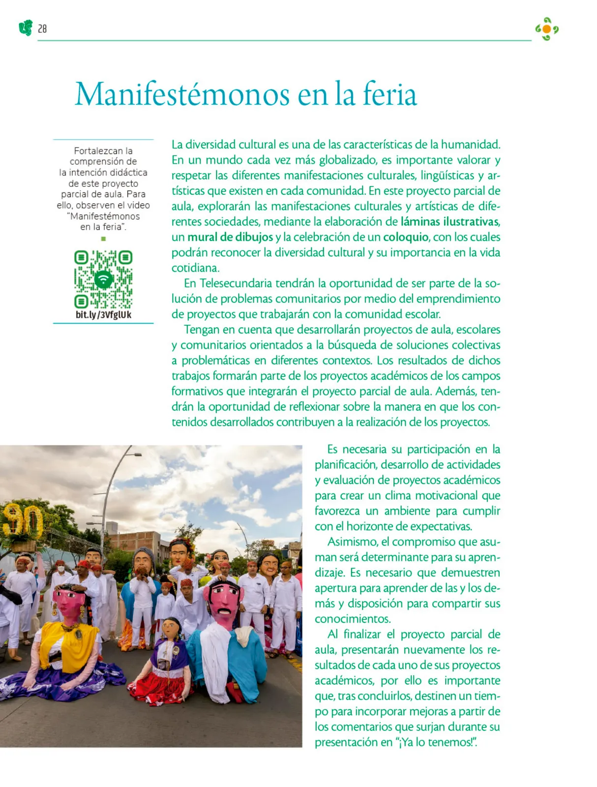 Página 29 de Colección Ximhai. Nuestro libro de Proyectos. Tomo II. Libro de Educación Telesecundaria Grado 1° Ciclo Escolar 2025 - 2026