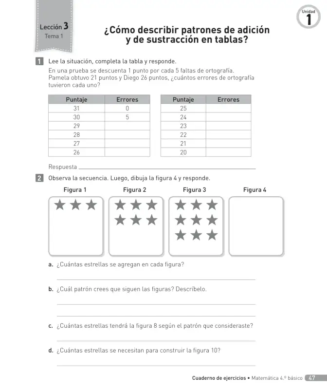 Página 48 de Matemática – Cuarto Básico | Texto del Estudiante MINEDUC – Descargar PDF · 2024