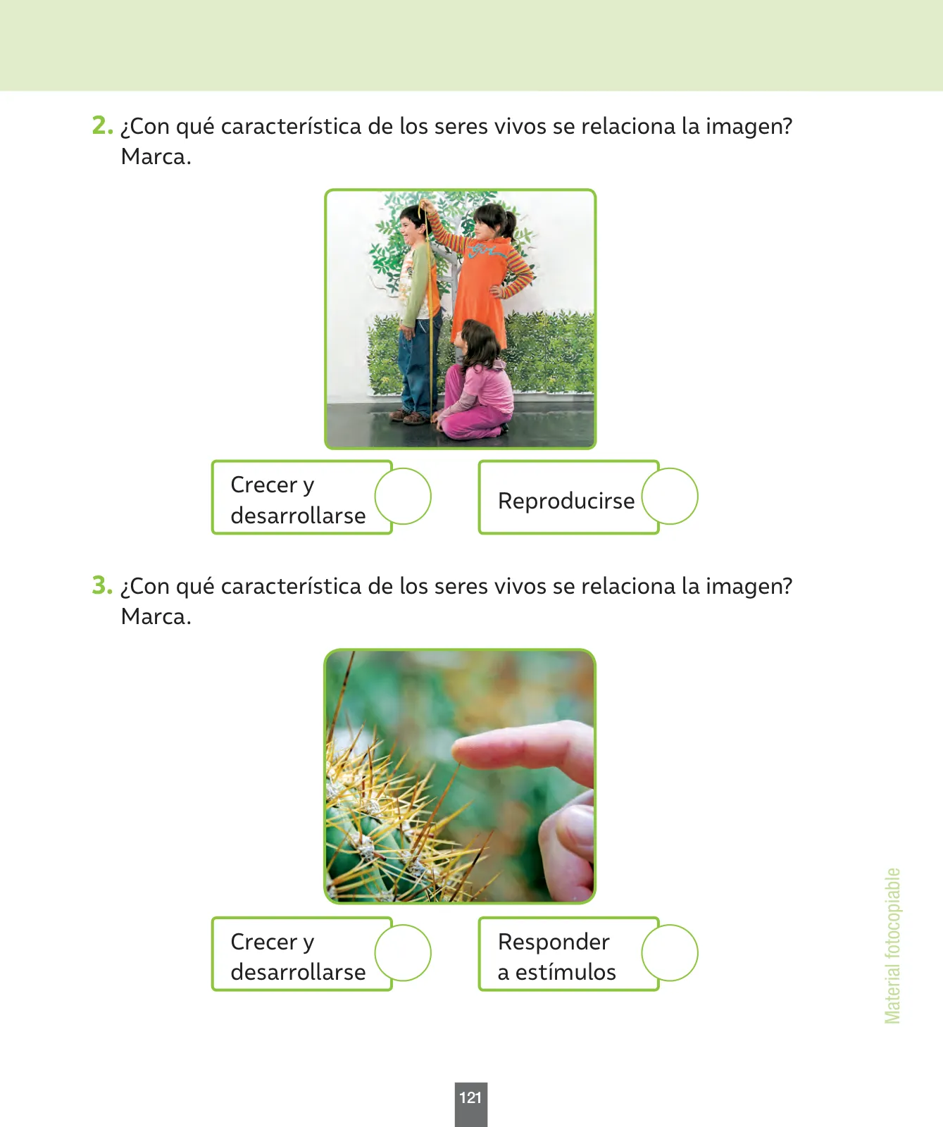 Página 122 de Ciencias Naturales – Primero Básico | Texto del Estudiante (MINEDUC) – Descargar PDF · 2024