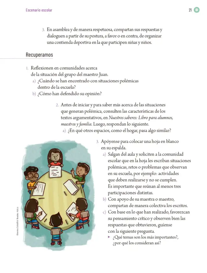 Página 24 de Proyectos Escolares. Libro de Educación Primaria Grado 6° Ciclo Escolar 2025 - 2026