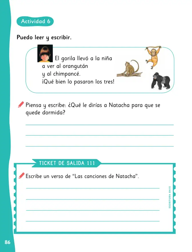 Página 89 de Lenguaje y Comunicación – Primero Básico | Texto del Estudiante MINEDUC – Descargar PDF · 2024