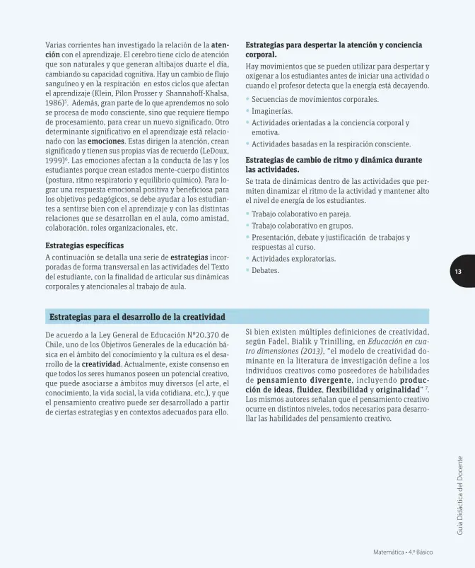 Página 14 de Matemática – Cuarto Básico | Texto del Estudiante MINEDUC – Descargar PDF · 2024