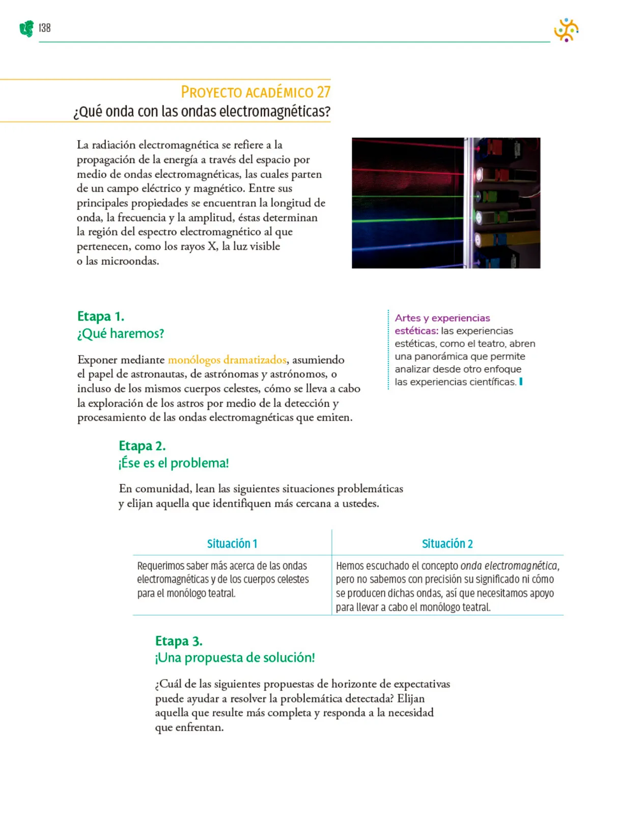 Página 139 de Colección Sk´asolil. Nuestro libro de Proyectos. Tomo II. Libro de Educación Telesecundaria Grado 2° Ciclo Escolar 2025 - 2026