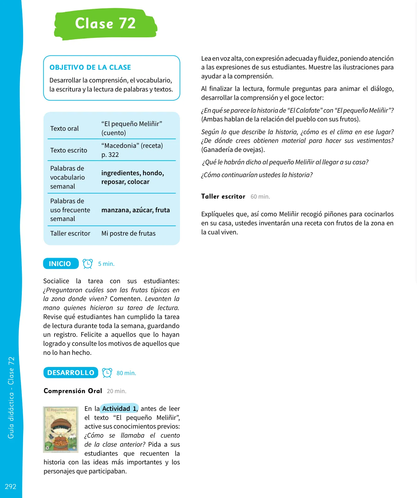 Página 293 de Lenguaje y Comunicación – Segundo Básico – Texto del Estudiante MINEDUC – Descargar PDF · 2024