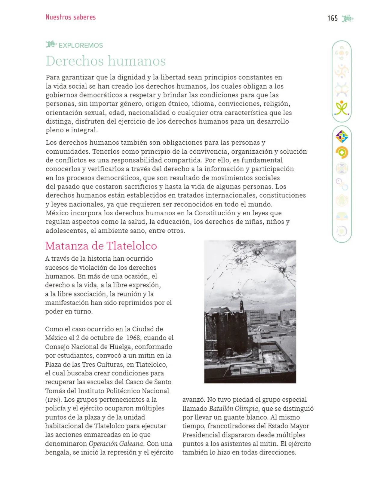 Página 166 de Nuestros saberes: Libro para alumnos, maestros y familia. Libro de Educación Primaria Grado 5° Ciclo Escolar 2025 - 2026