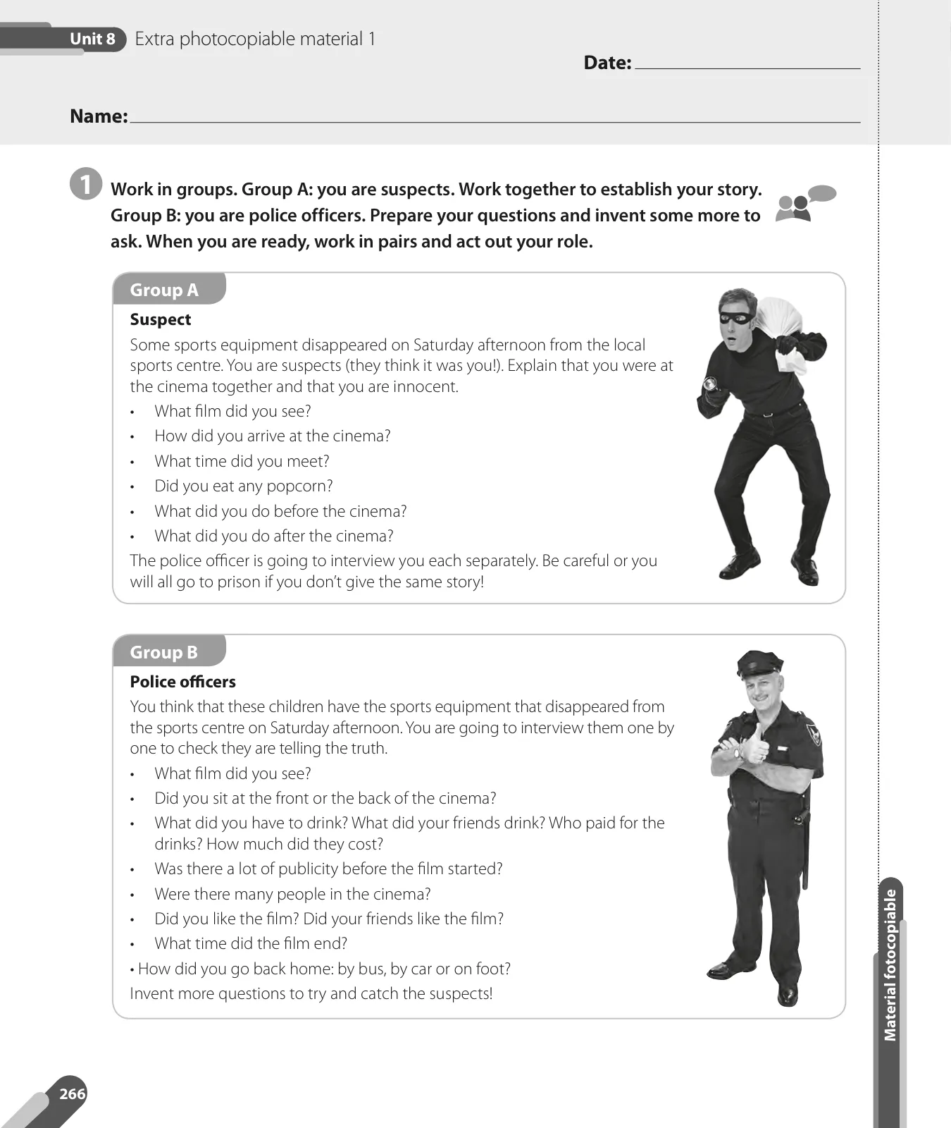 Miniatura página 130 de Inglés – Quinto Básico | Texto del Estudiante MINEDUC – Descargar PDF · 2024
