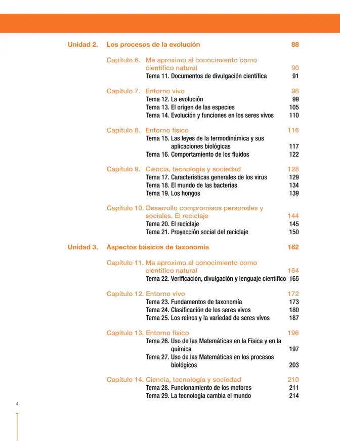 Página 4 de Ciencias Naturales 9° · Secundaria Activa