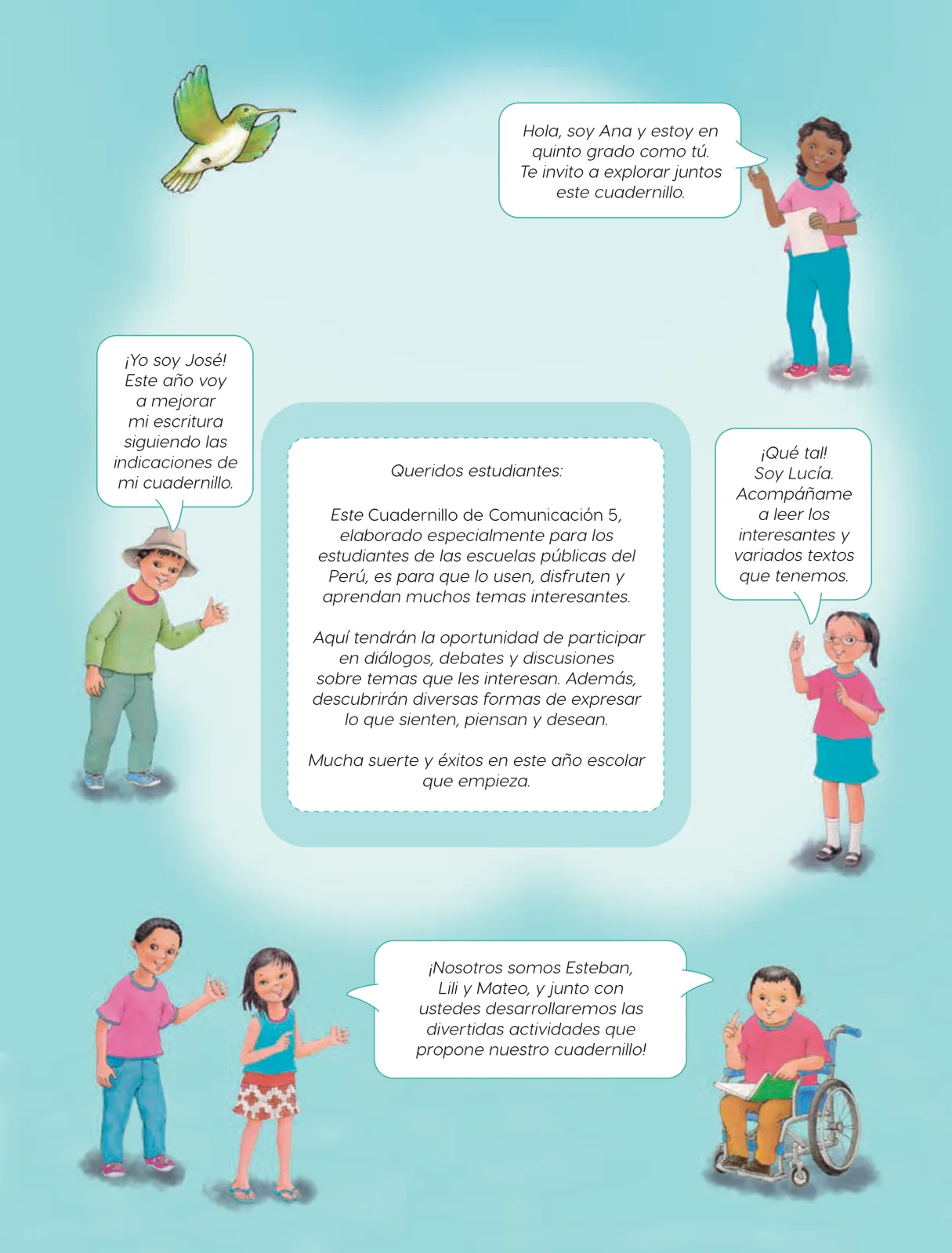 Miniatura página 5 de Cuadernillo de Comunicación 5, quinto grado de Primaria · 2023