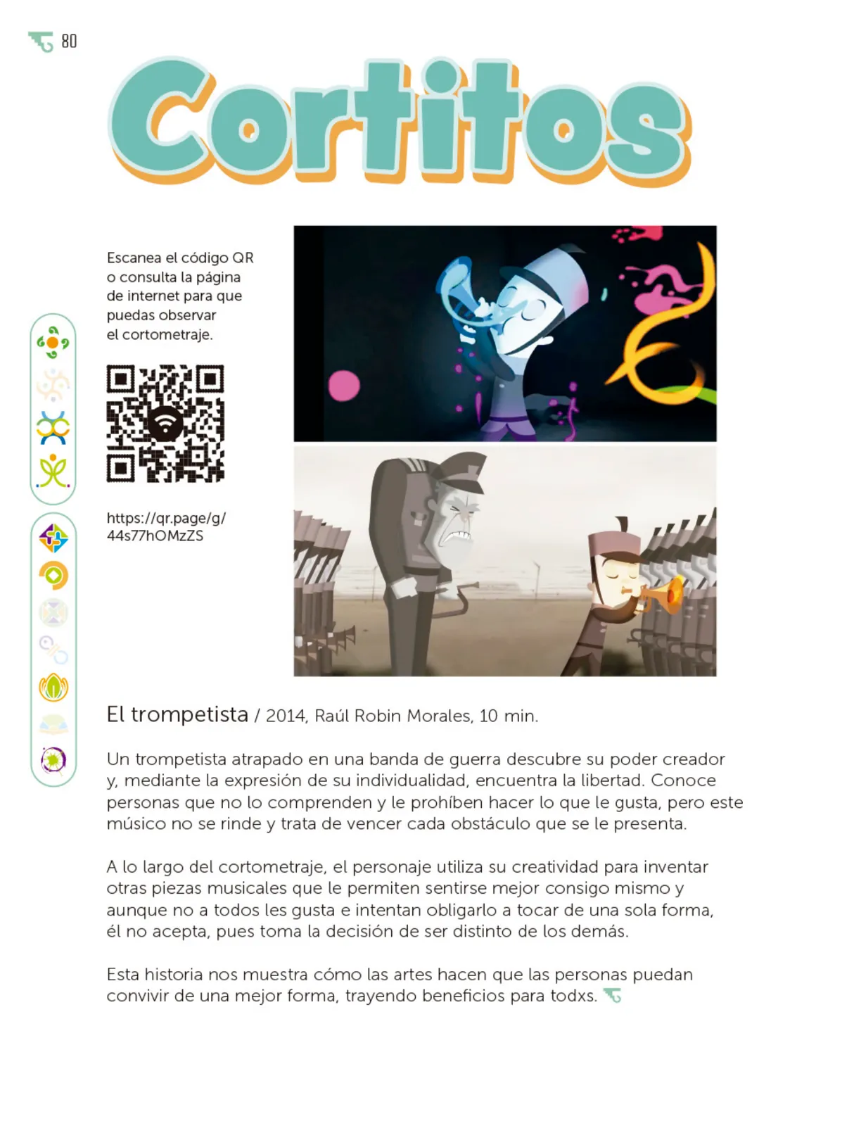 Miniatura página 81 de Múltiples lenguajes.   Libro de Educación Primaria Grado 6°  Ciclo Escolar 2025 - 2026
