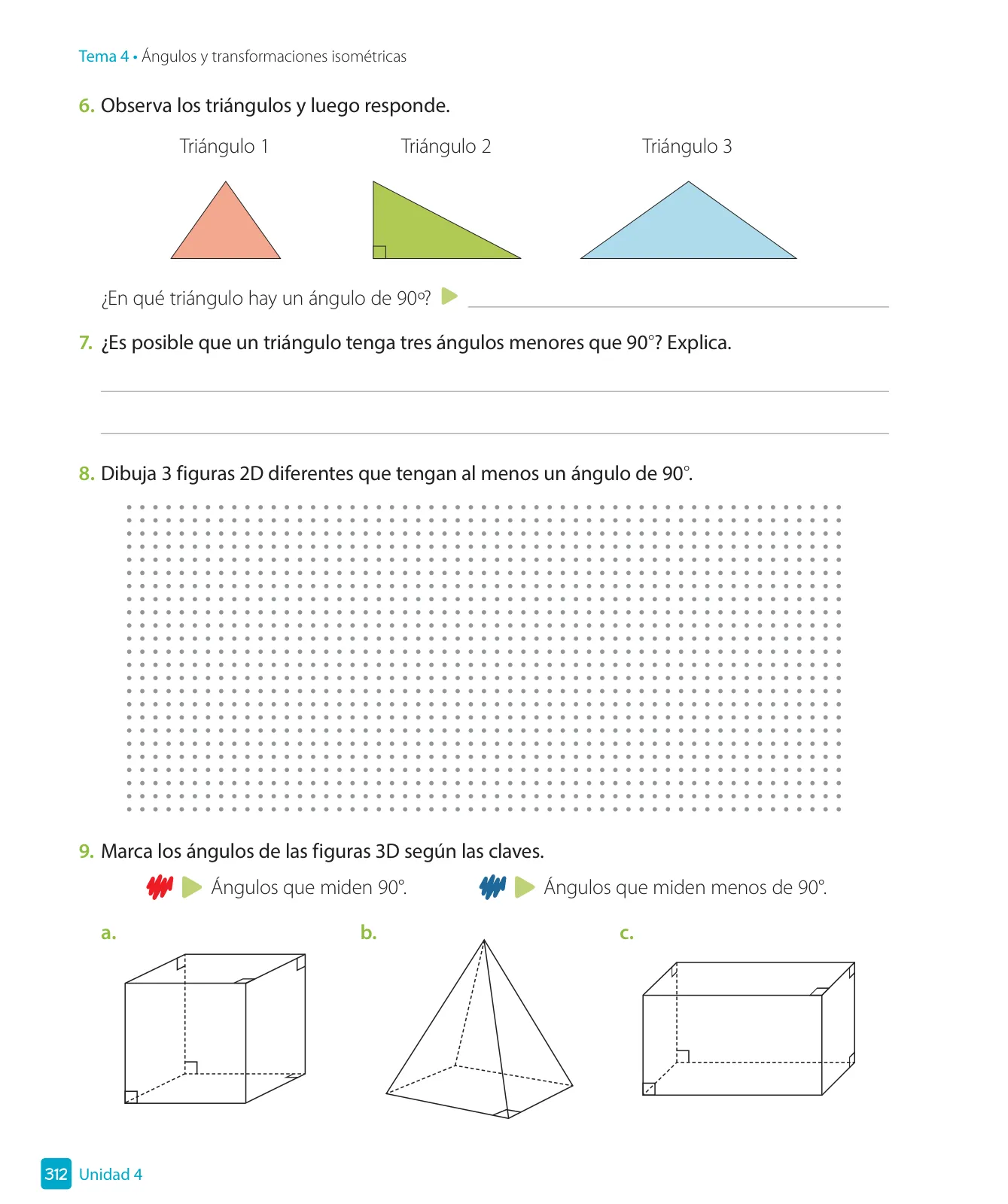 Miniatura página 314 de Matemática – Tercero Básico | Texto del Estudiante MINEDUC – Descargar PDF · 2024