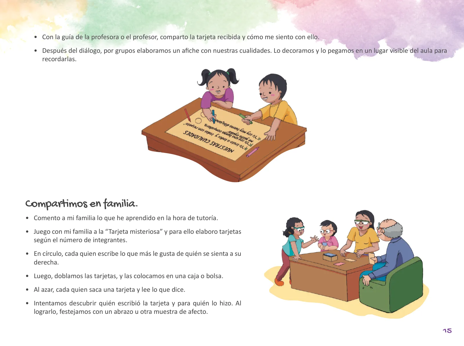 Miniatura página 17 de Cuadernillo de Tutoría Tercer Grado Educación Primaria 2019 · 2019