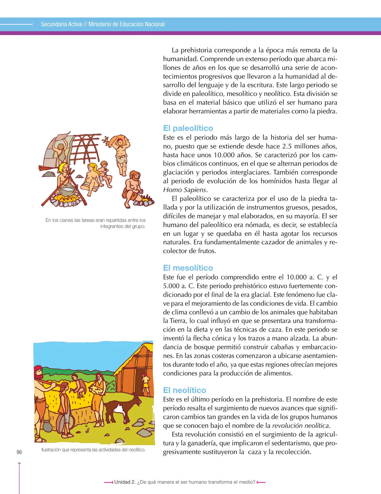 Miniatura página 96 de Ciencias Sociales 6° · Secundaria Activa
