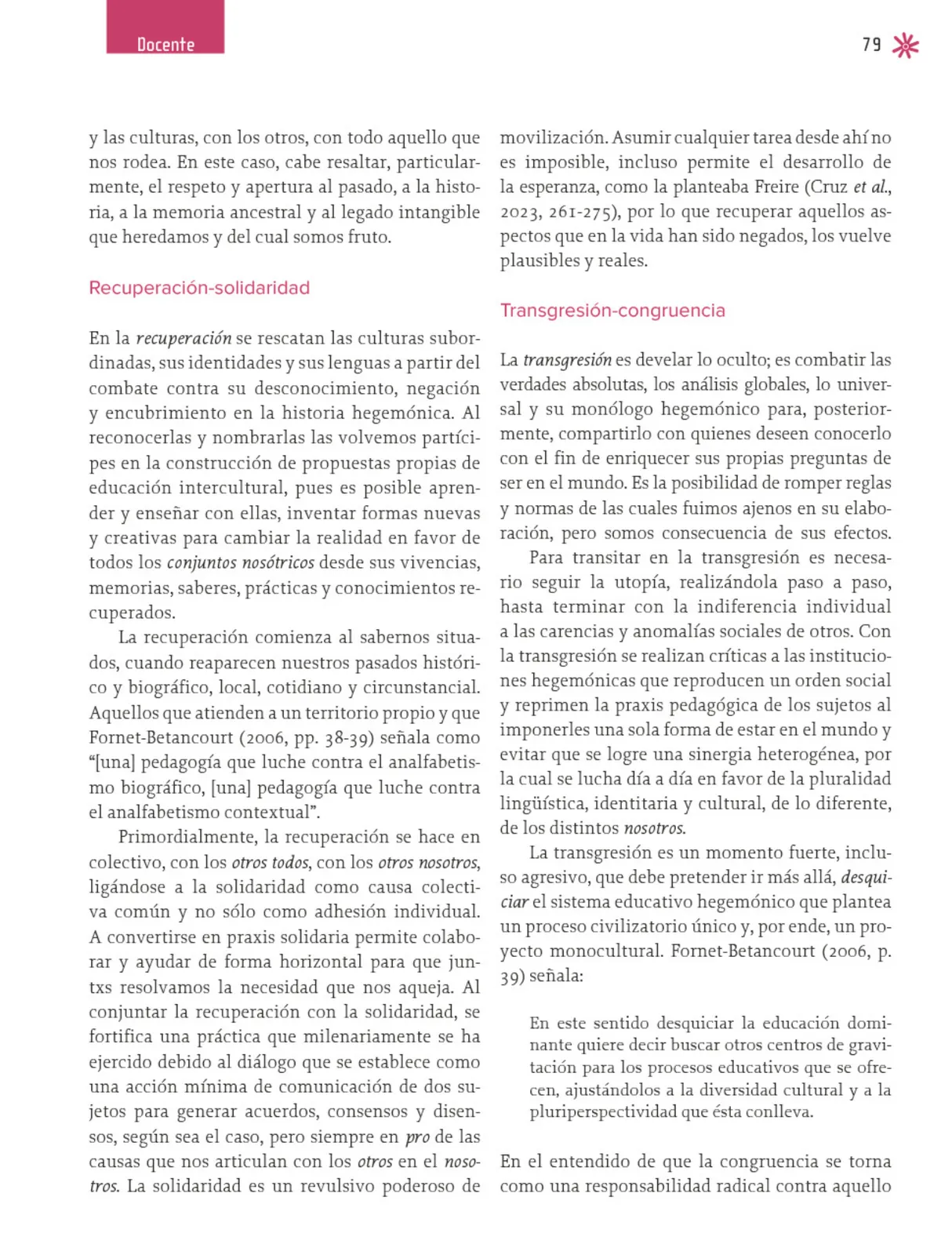 Miniatura página 80 de Un libro sin recetas para la maestra y el maestro. Fase 2  Libro de Educación Preescolar Grado 1°, 2°, 3°  Ciclo Escolar 2025 - 2026