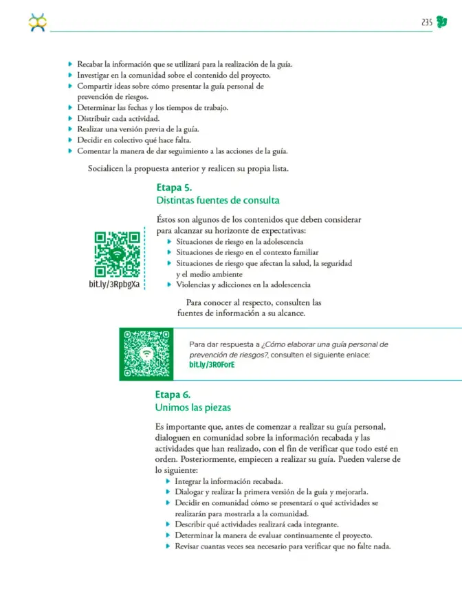 Página 236 de Colección Ximhai. Nuestro libro de Proyectos. Tomo II. Libro de Educación Telesecundaria Grado 1° Ciclo Escolar 2025 - 2026