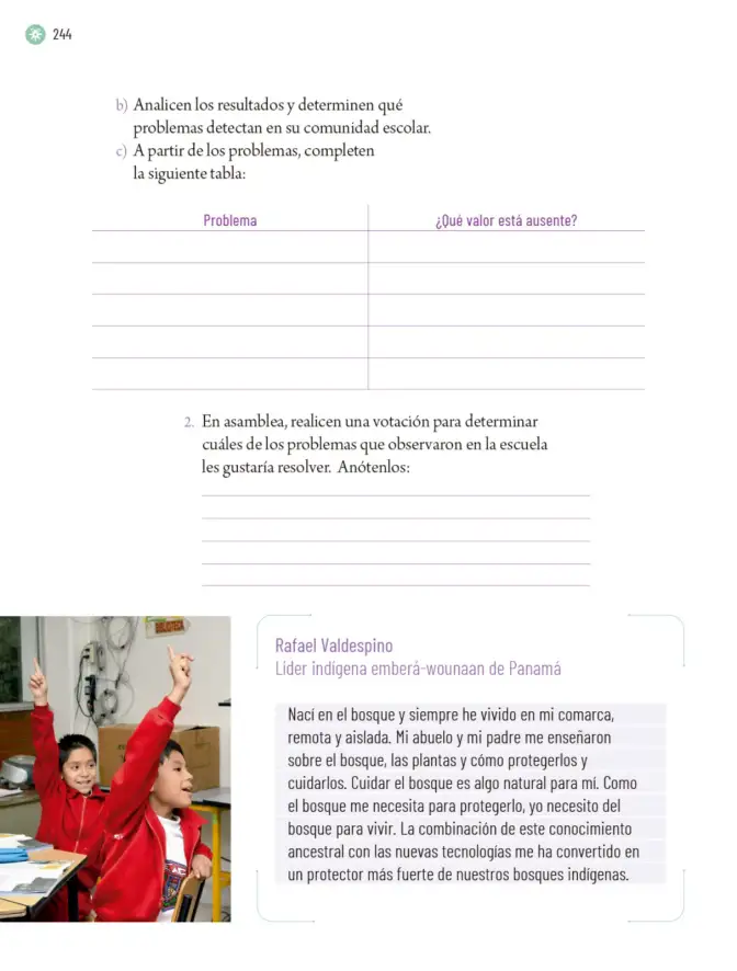 Página 247 de Proyectos Escolares. Libro de Educación Primaria Grado 6° Ciclo Escolar 2025 - 2026