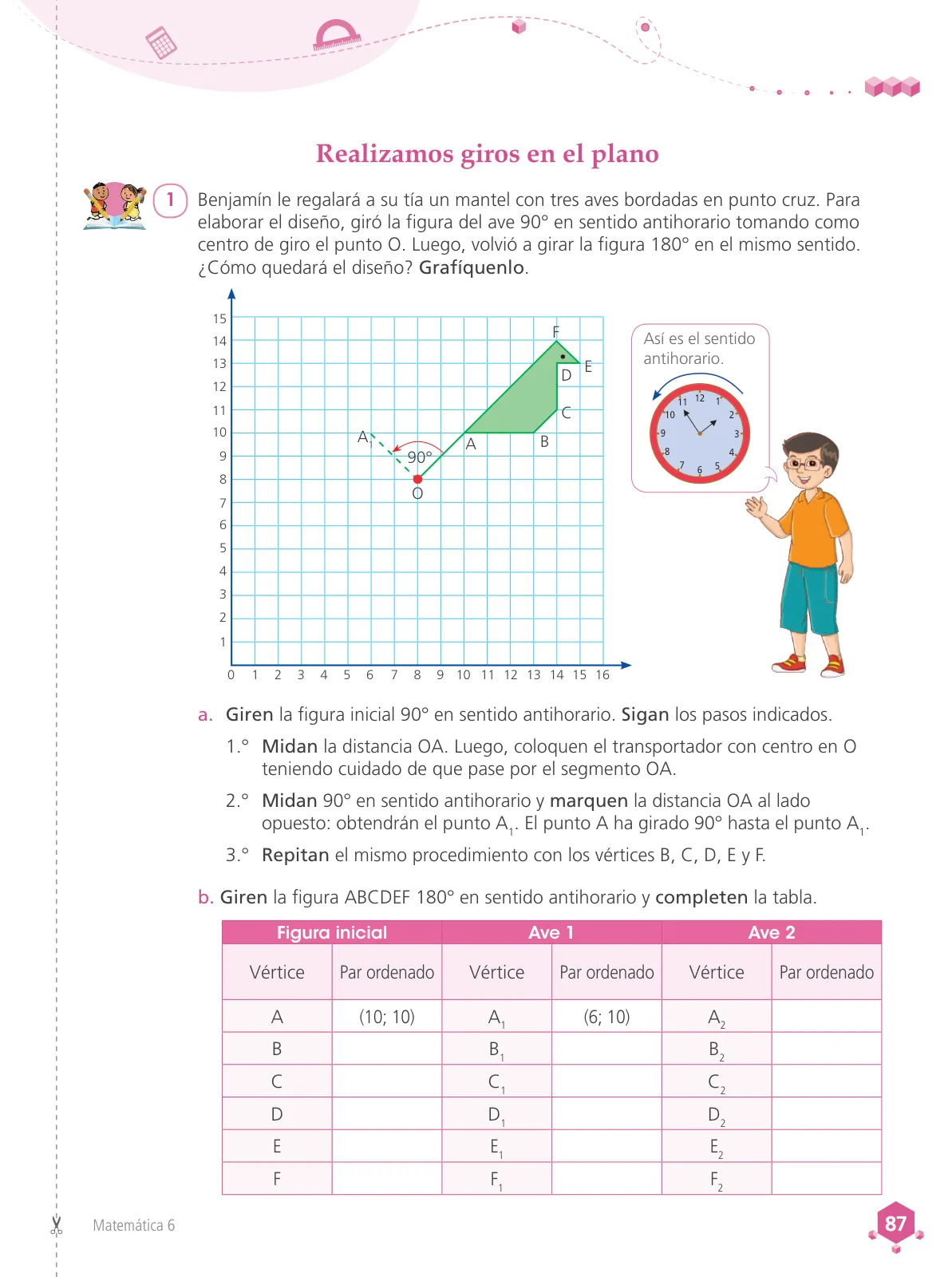 Página 89 de Matemática 6 : cuaderno de trabajo para sexto grado de Educación Primaria 2019 · 2019