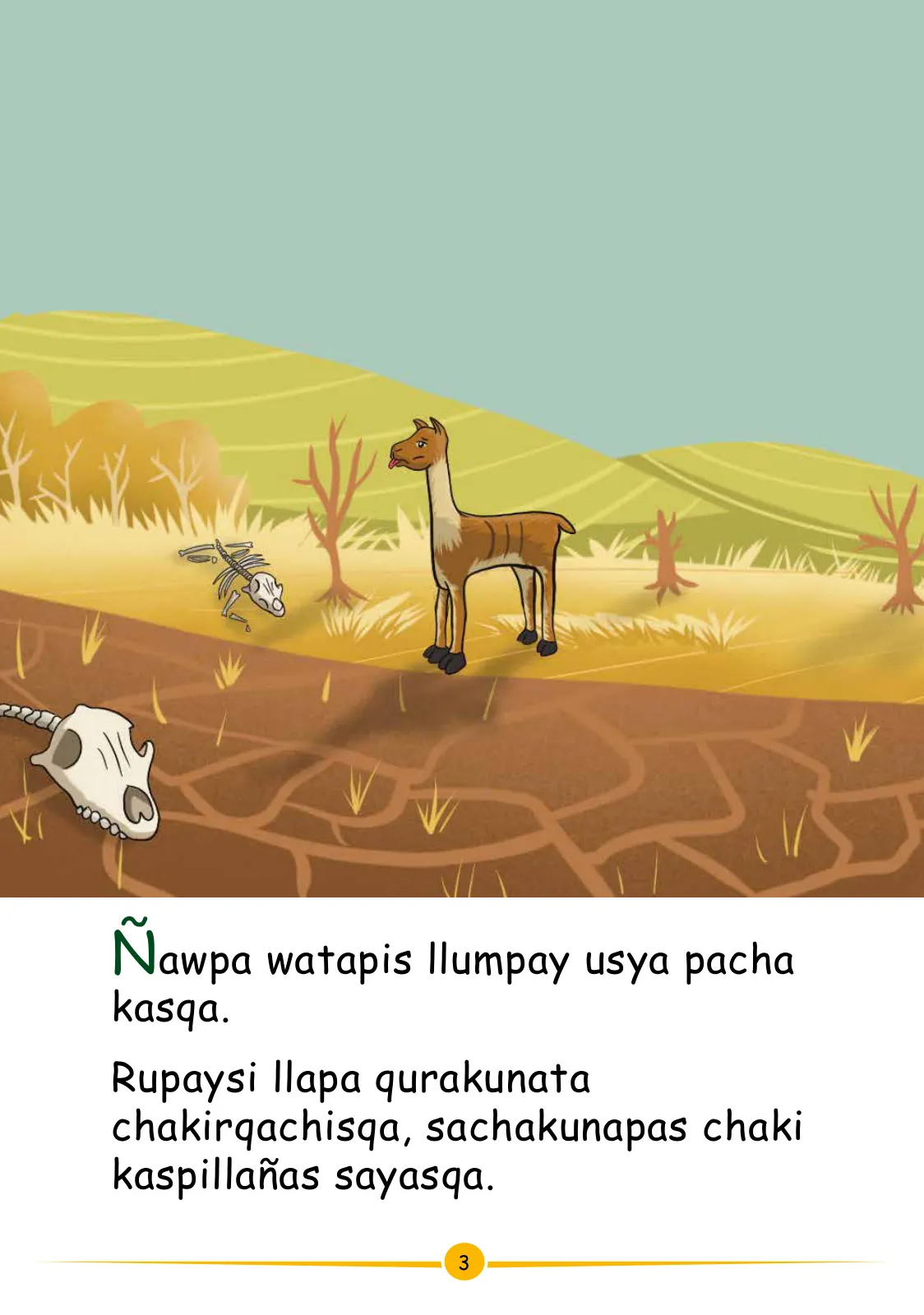 Página 5 de Qintiwan Amaru. Historias y relatos 4 - Inicial - Quechua chanka · 2023