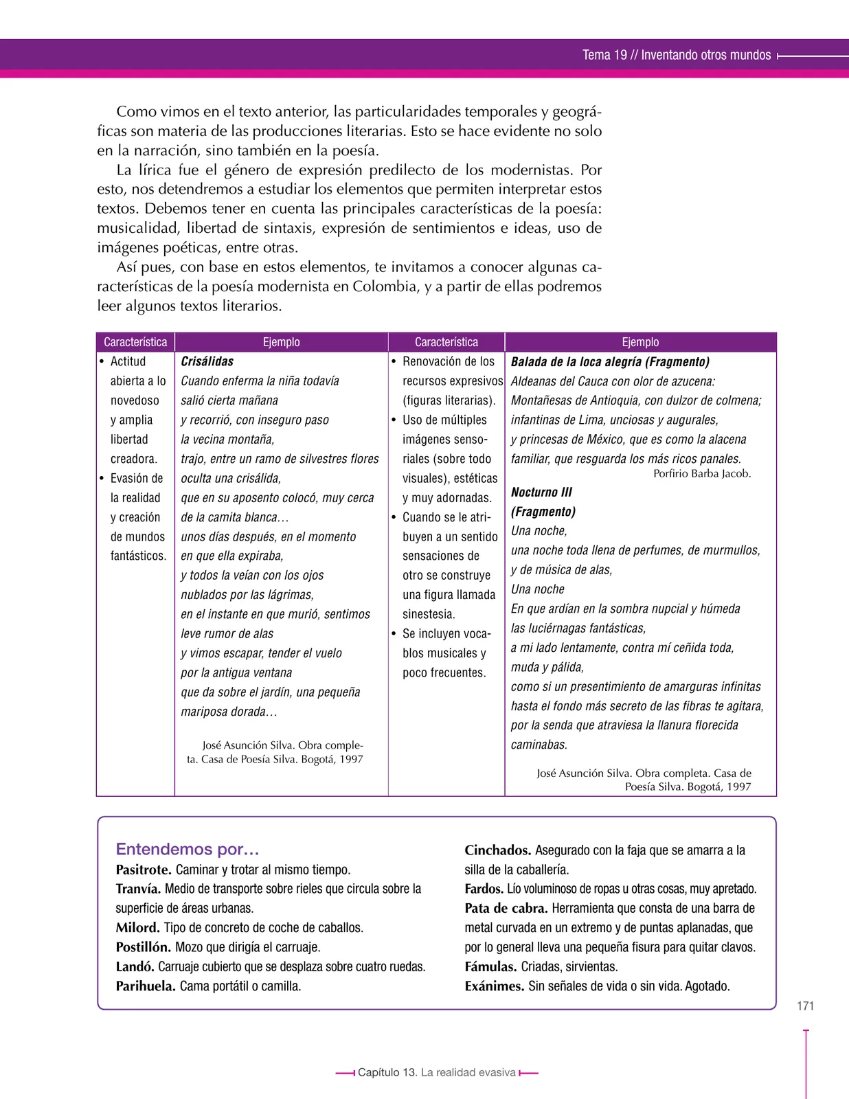 Página 171 de Lenguaje 8° · Secundaria Activa