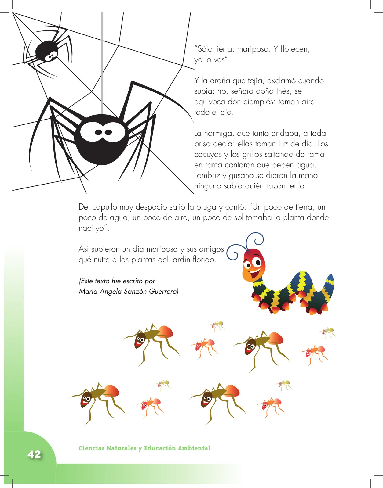 Página 42 de Ciencias Naturales 3° · Cartilla 01