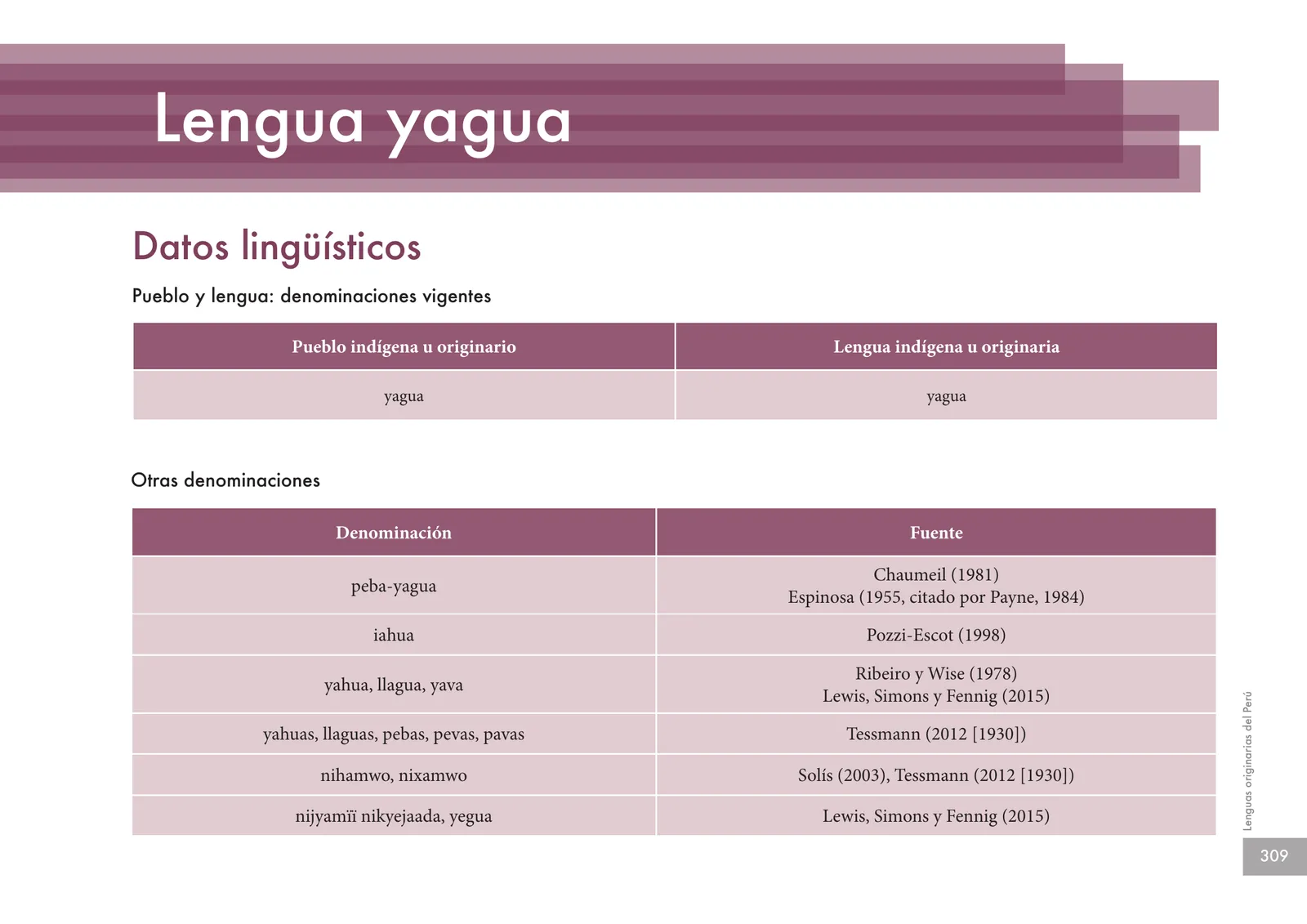 Miniatura página 311 de Lenguas originarias del Perú · 2018