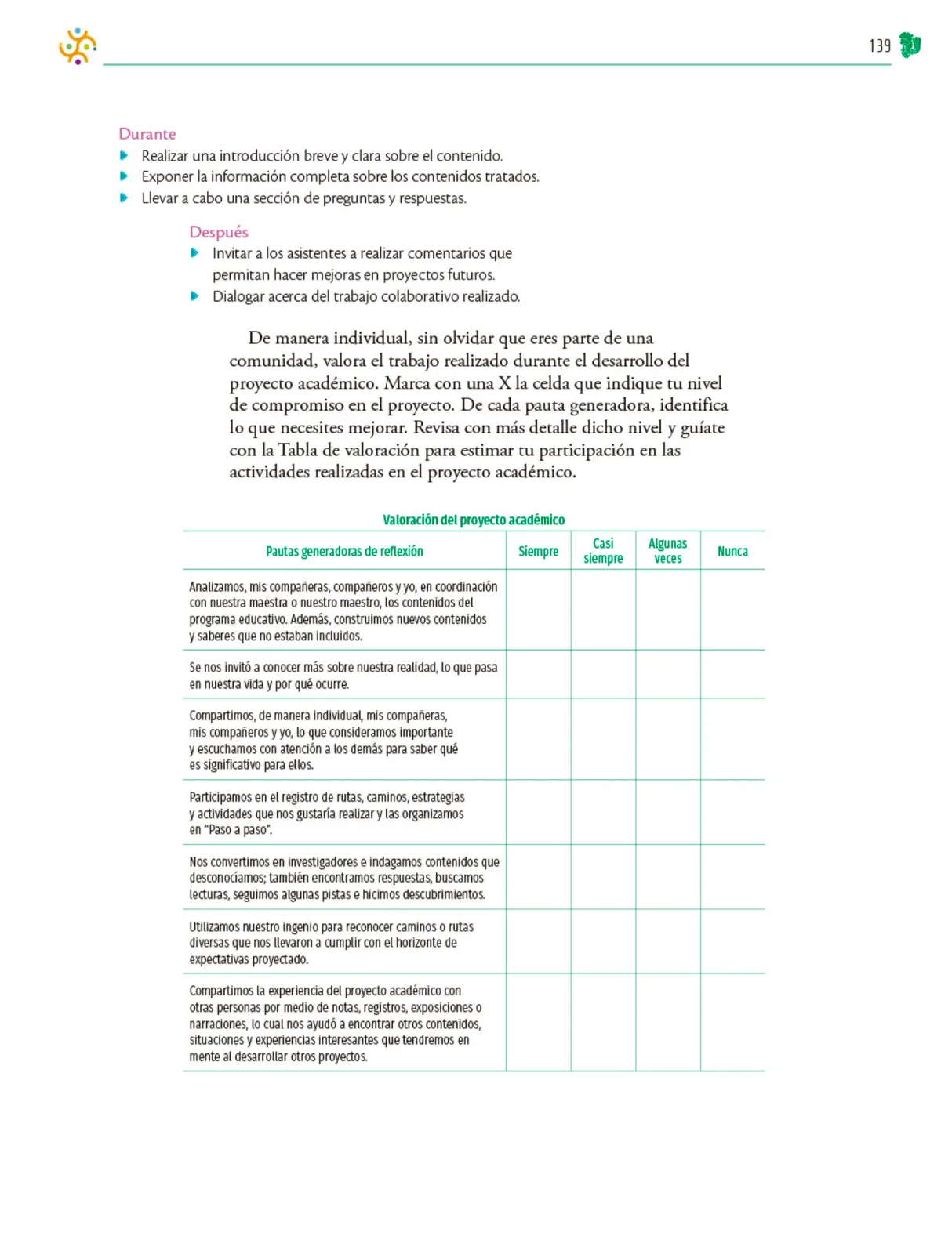 Página 140 de Colección Ximhai. Nuestro libro de Proyectos. Tomo I. Libro de Educación Telesecundaria Grado 1° Ciclo Escolar 2025 - 2026