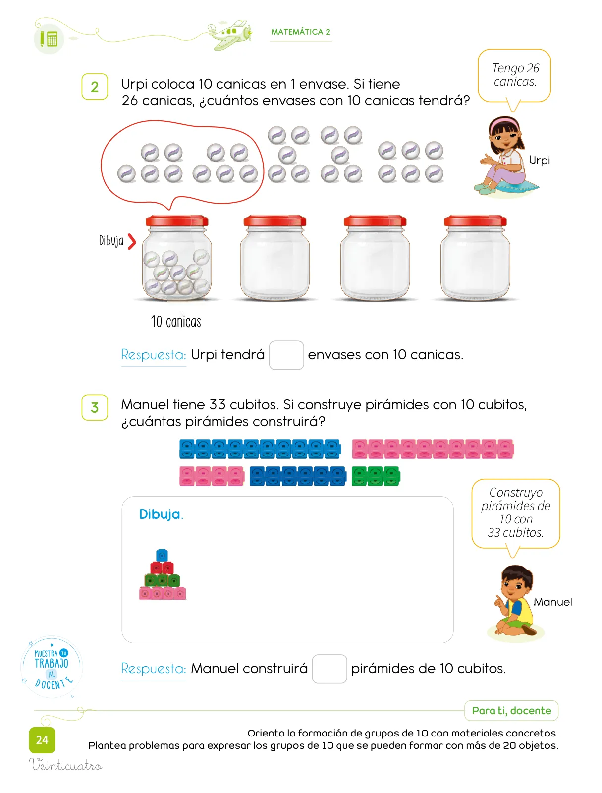 Miniatura página 26 de Cuadernillo de Matemática 2. Segundo grado de Primaria · 2024