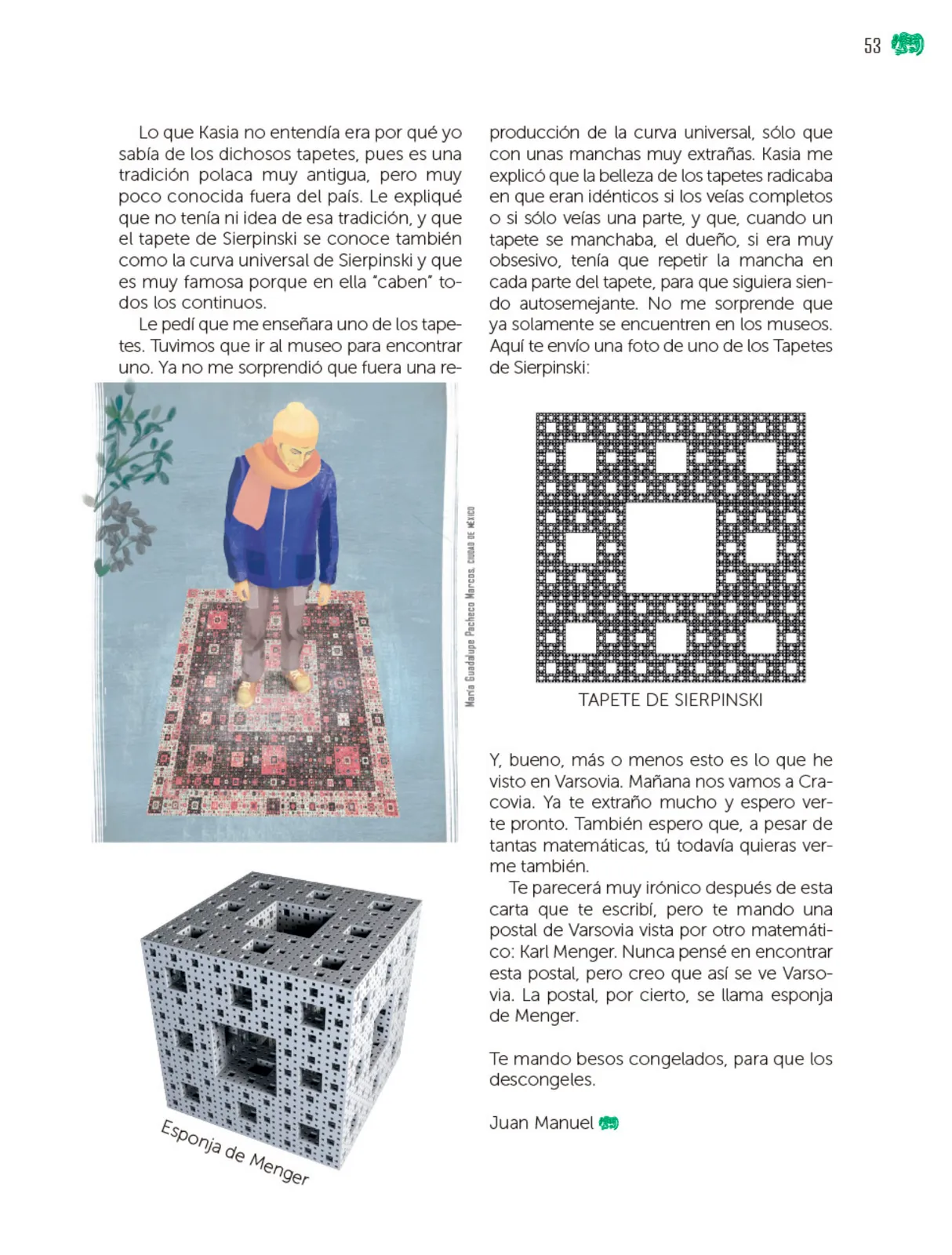Miniatura página 54 de Colección Ximhai. Múltiples lenguajes.   Libro de Educación Telesecundaria Grado 1°  Ciclo Escolar 2025 - 2026