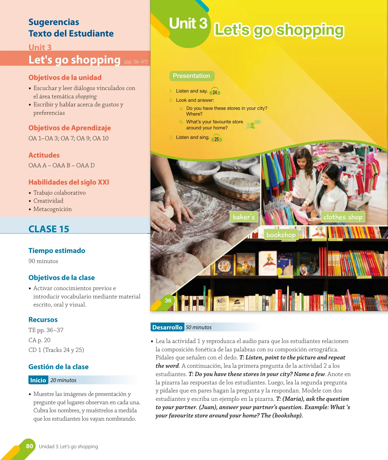 Miniatura página 82 de Inglés – Quinto Básico | Texto del Estudiante MINEDUC – Descargar PDF · 2024