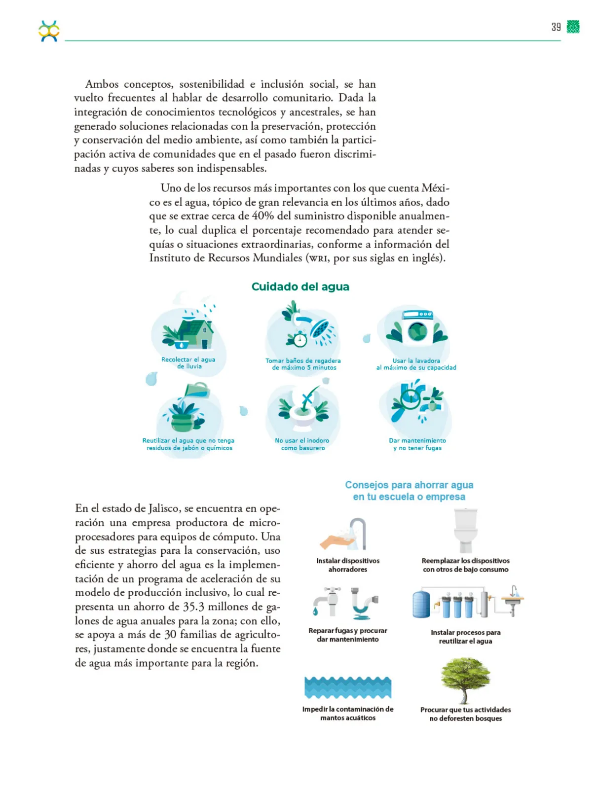Miniatura página 40 de Colección Nanahuatzin. De lo humano y lo comunitario.   Libro de Educación Telesecundaria Grado 3°  Ciclo Escolar 2025 - 2026