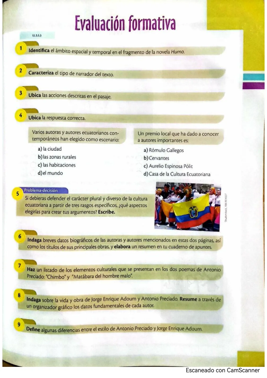 Página 152 de Lengua Y Literatura · 3ro BGU · 2024