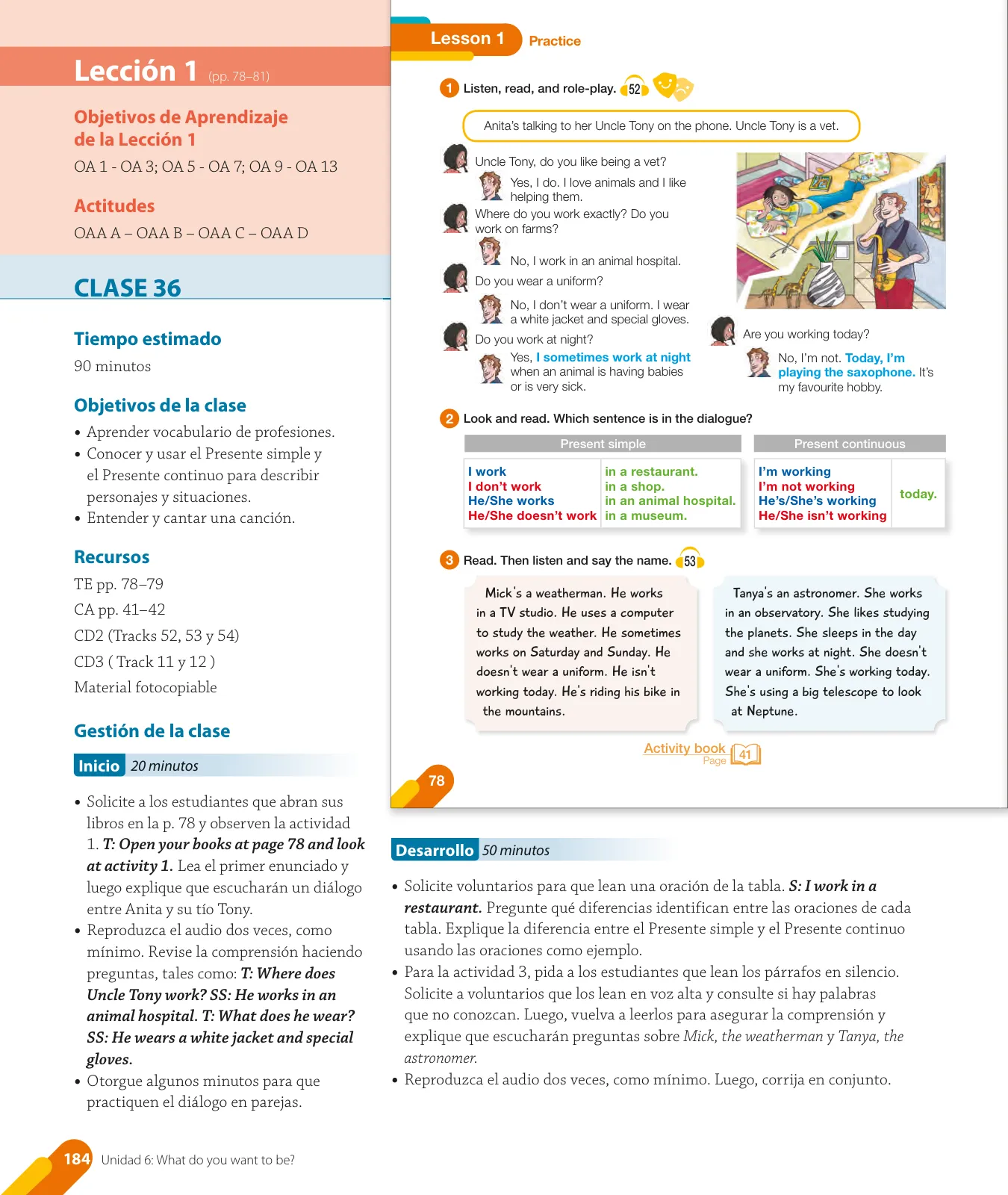Miniatura página 48 de Inglés – Quinto Básico | Texto del Estudiante MINEDUC – Descargar PDF · 2024