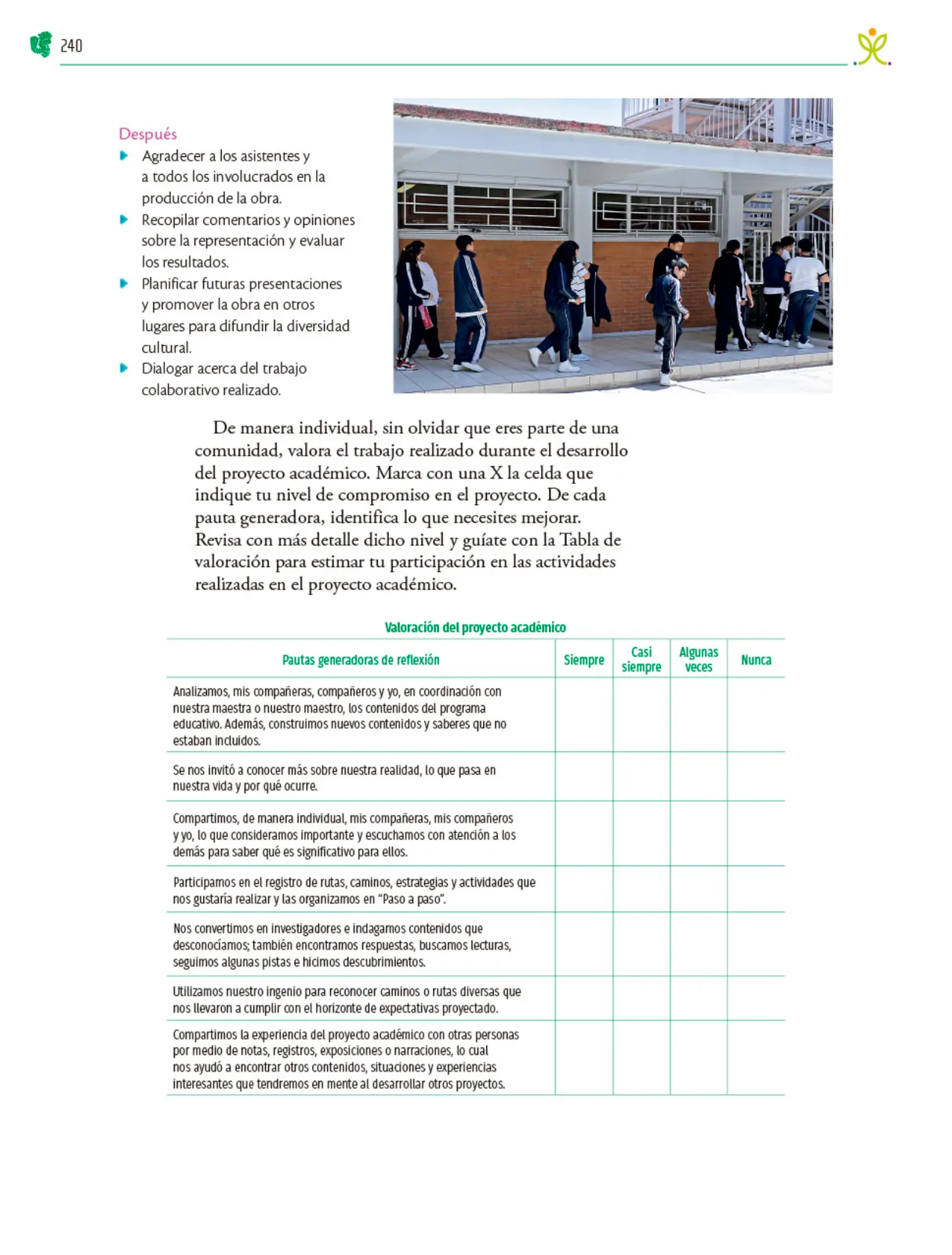 Miniatura página 241 de Colección Ximhai. Nuestro libro de Proyectos. Tomo I.   Libro de Educación Telesecundaria Grado 1°  Ciclo Escolar 2025 - 2026