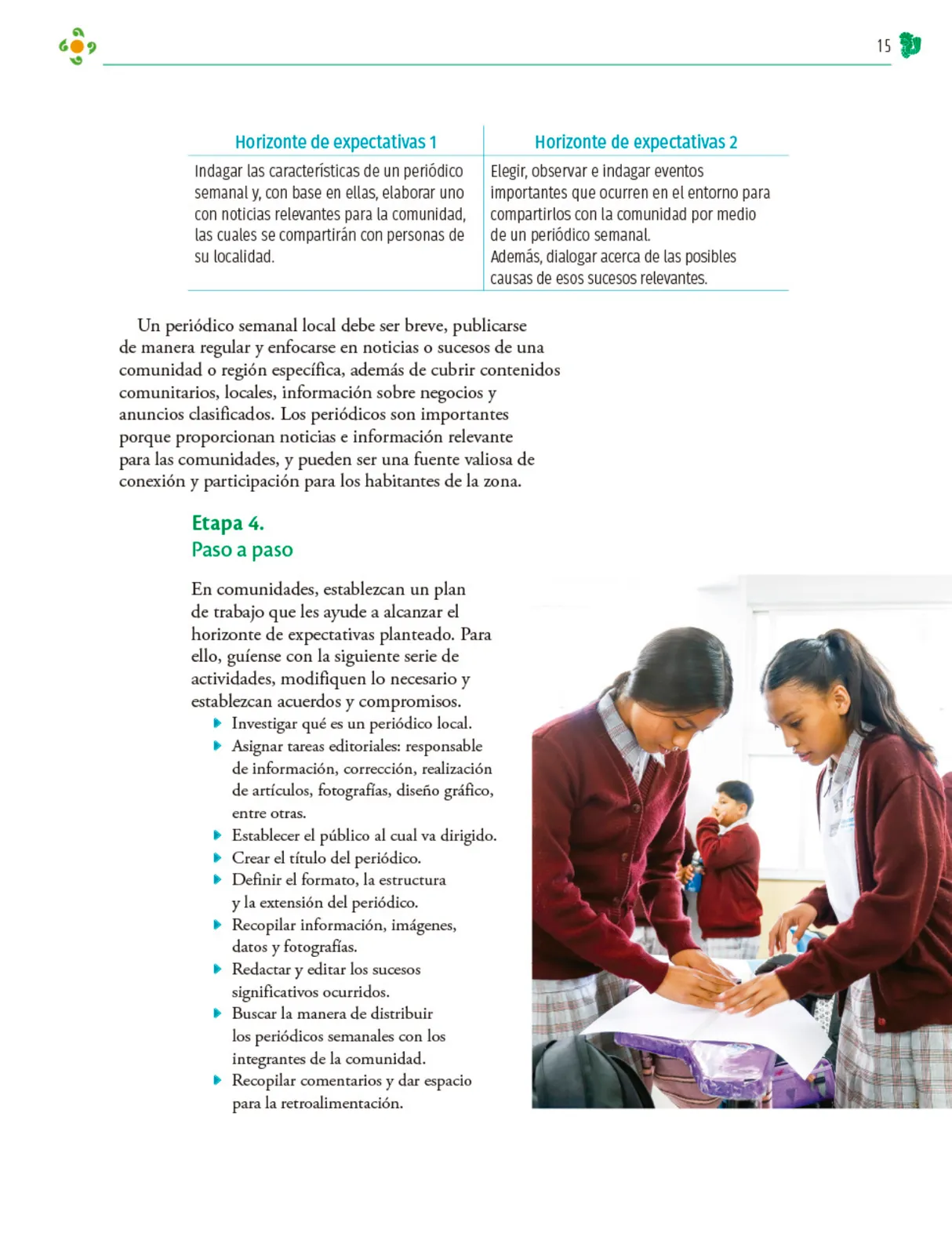 Miniatura página 16 de Colección Ximhai. Nuestro libro de Proyectos.  Tomo III.  Libro de Educación Telesecundaria Grado 1°  Ciclo Escolar 2025 - 2026
