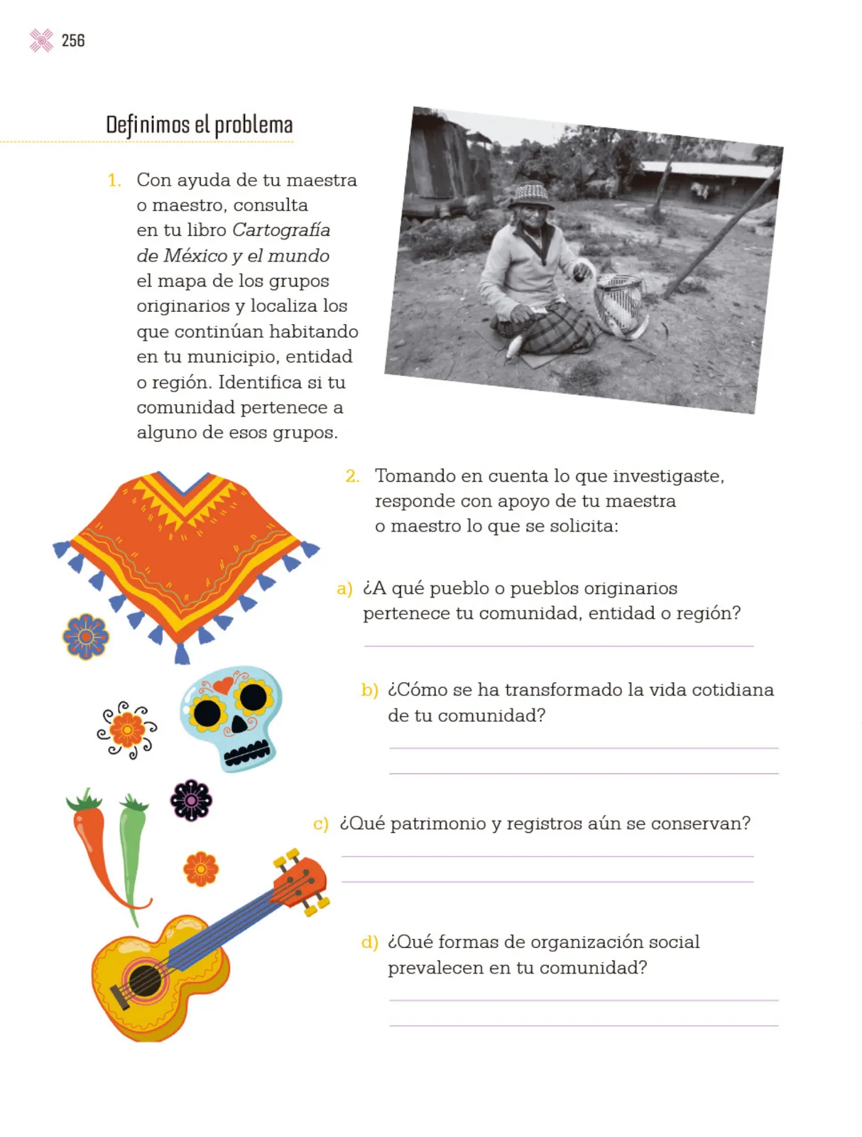Miniatura página 259 de Proyectos Escolares.   Libro de Educación Primaria Grado 3°  Ciclo Escolar 2025 - 2026